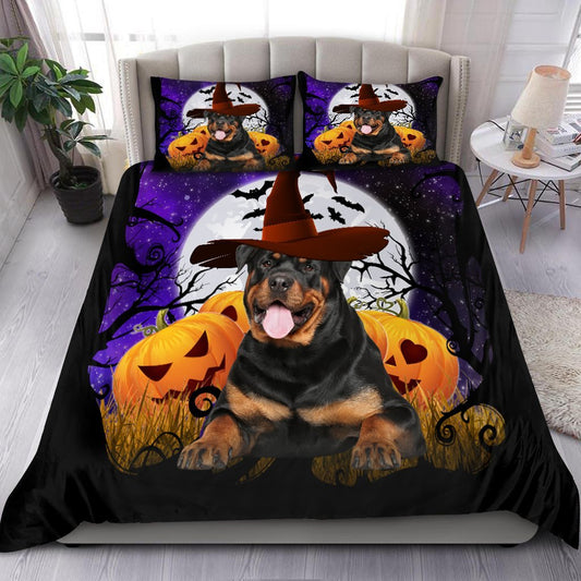 Rottweiler Halloween Bedding DD08192003