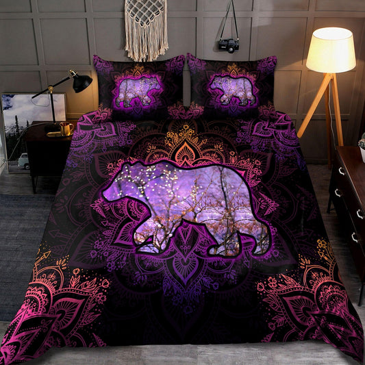 Awesome Mandala Mama Bear Bedding Set NTN10052003-MEI