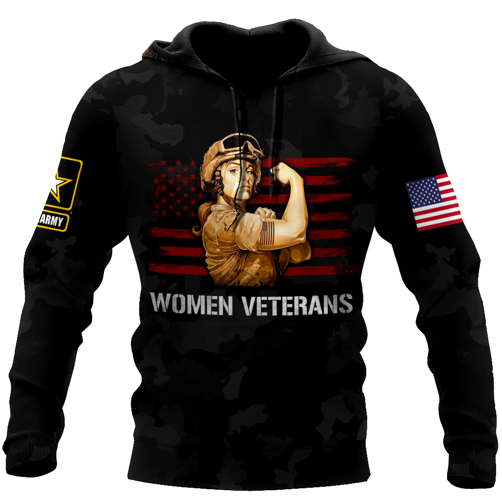 Women Veterans 3d all over printed shirts for men and women DD05232001 - Amaze Style™-Apparel