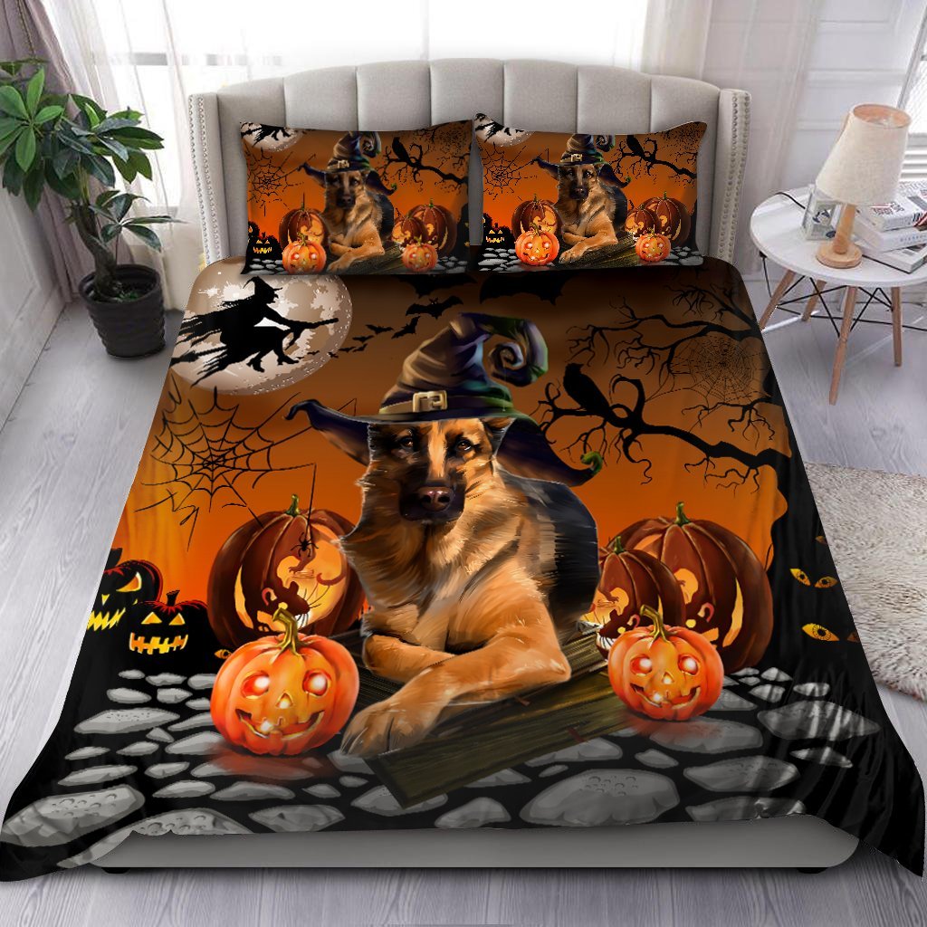 German Shepherd Halloween Bedding DD08192004