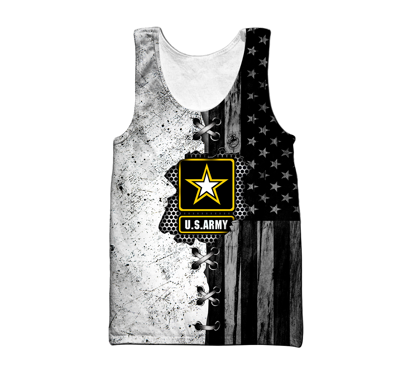 Veteran US Army in my heart 3D shirts for men and women BW Proud Military