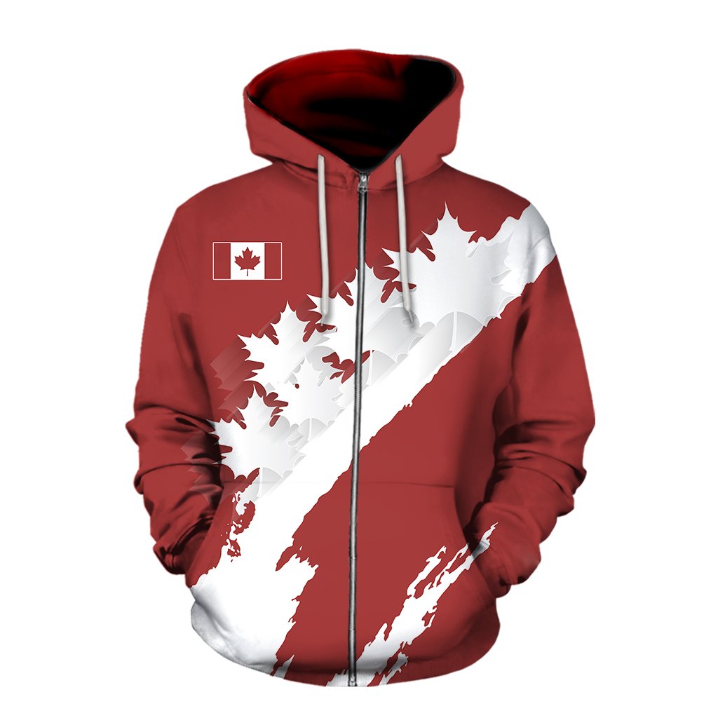 Canadian Maple Leaf Hoodie T Shirt For Men and Women