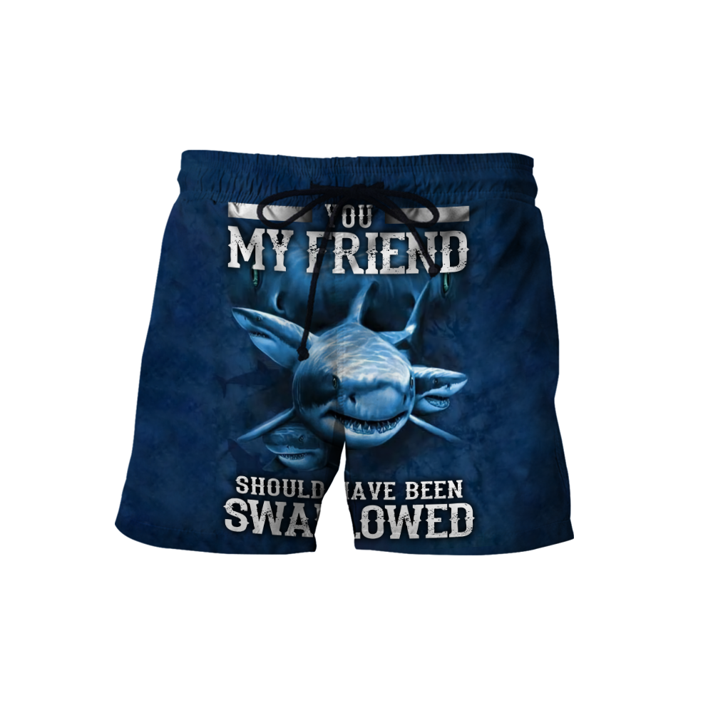 Unisex All Over Printed Shark Shirts MEI