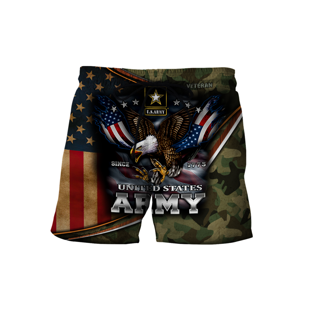 US Army Hoodie Since 1775 Eagle With American Flag Wings Proud Military