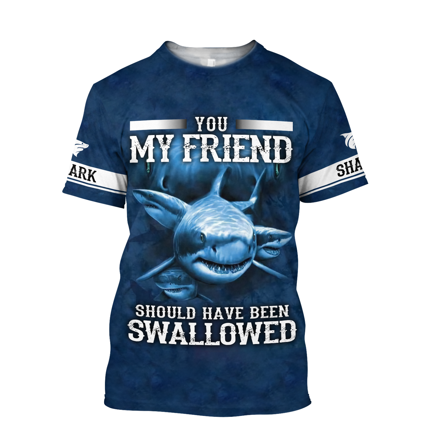 Unisex All Over Printed Shark Shirts MEI