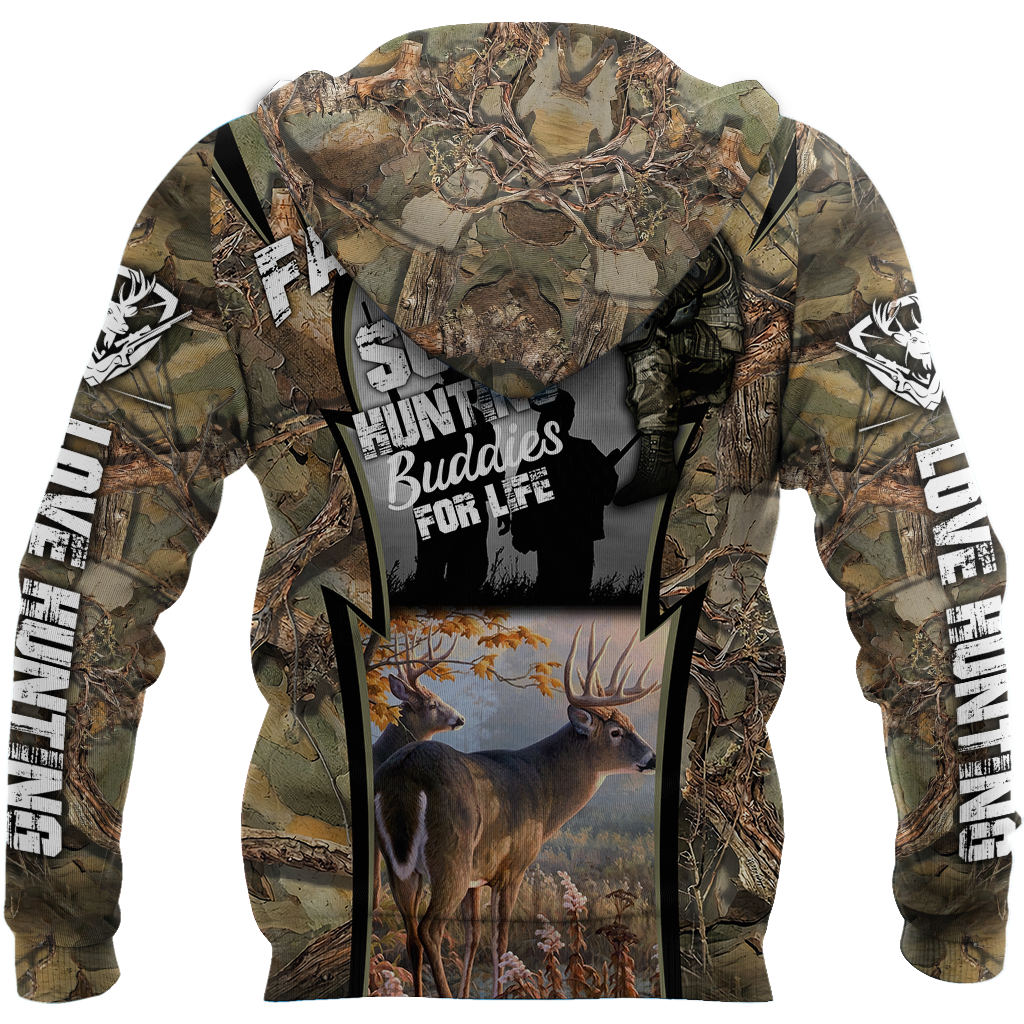 Deer hunting 3d all over printed for men and women DD08212003
