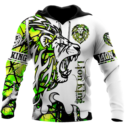 Beautiful Lion green Tattoo camo 3D all over printed shirts for men and women DD05272002S - Amaze Style™-Apparel