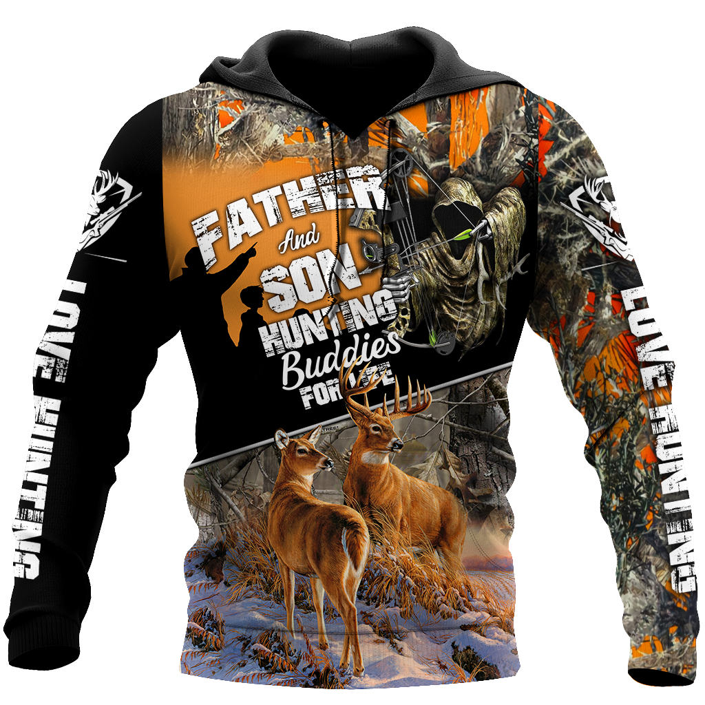 Deer hunting 3d all over printed for men and women PL180082004