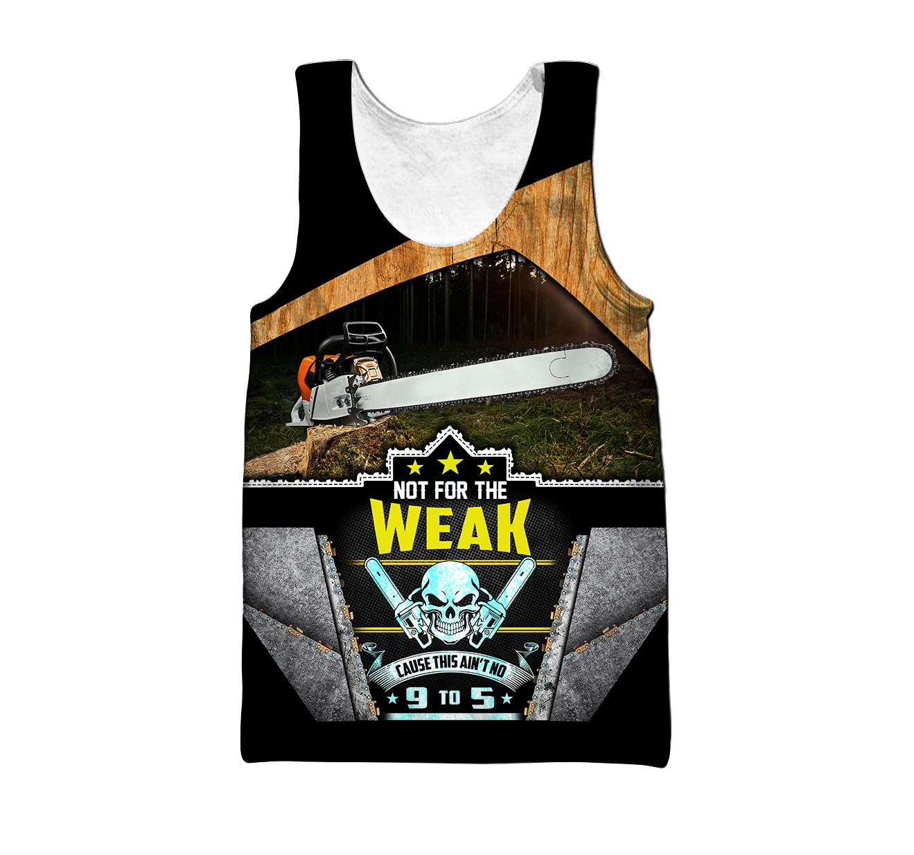 All Over Printed Chainsaw Need Wood Call Me Hoodie MEI09142006-MEI