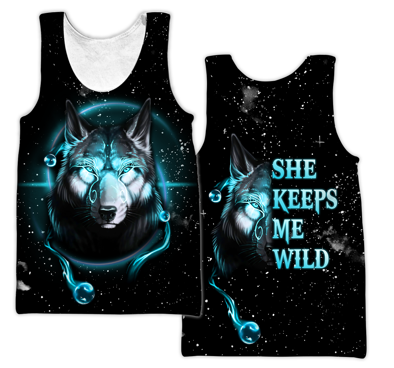 Wolf Hoodie She Keeps Me Wild DD10062002-MEI