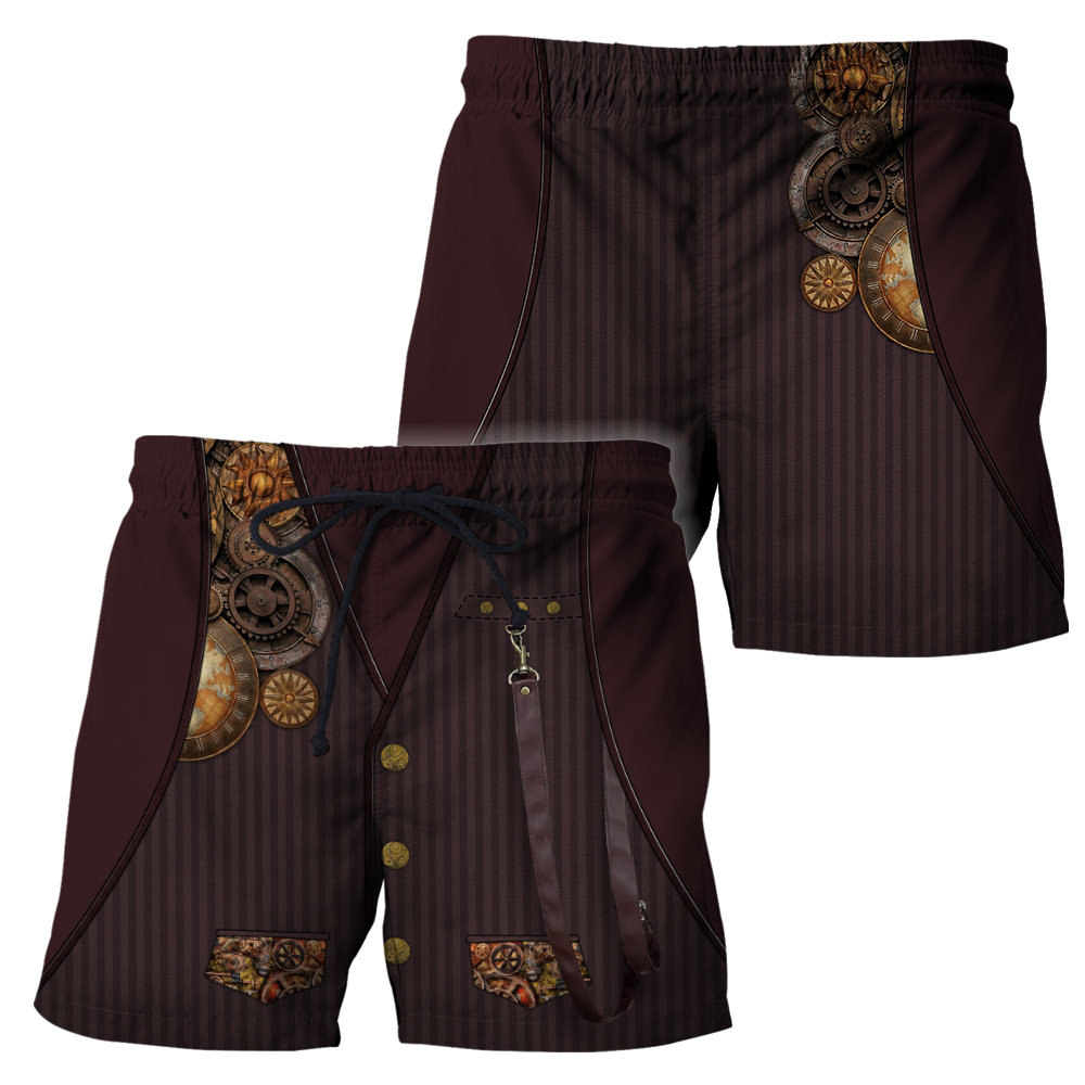 Steampunk Mechanic All Over Printed Hoodie For Men and Women TN