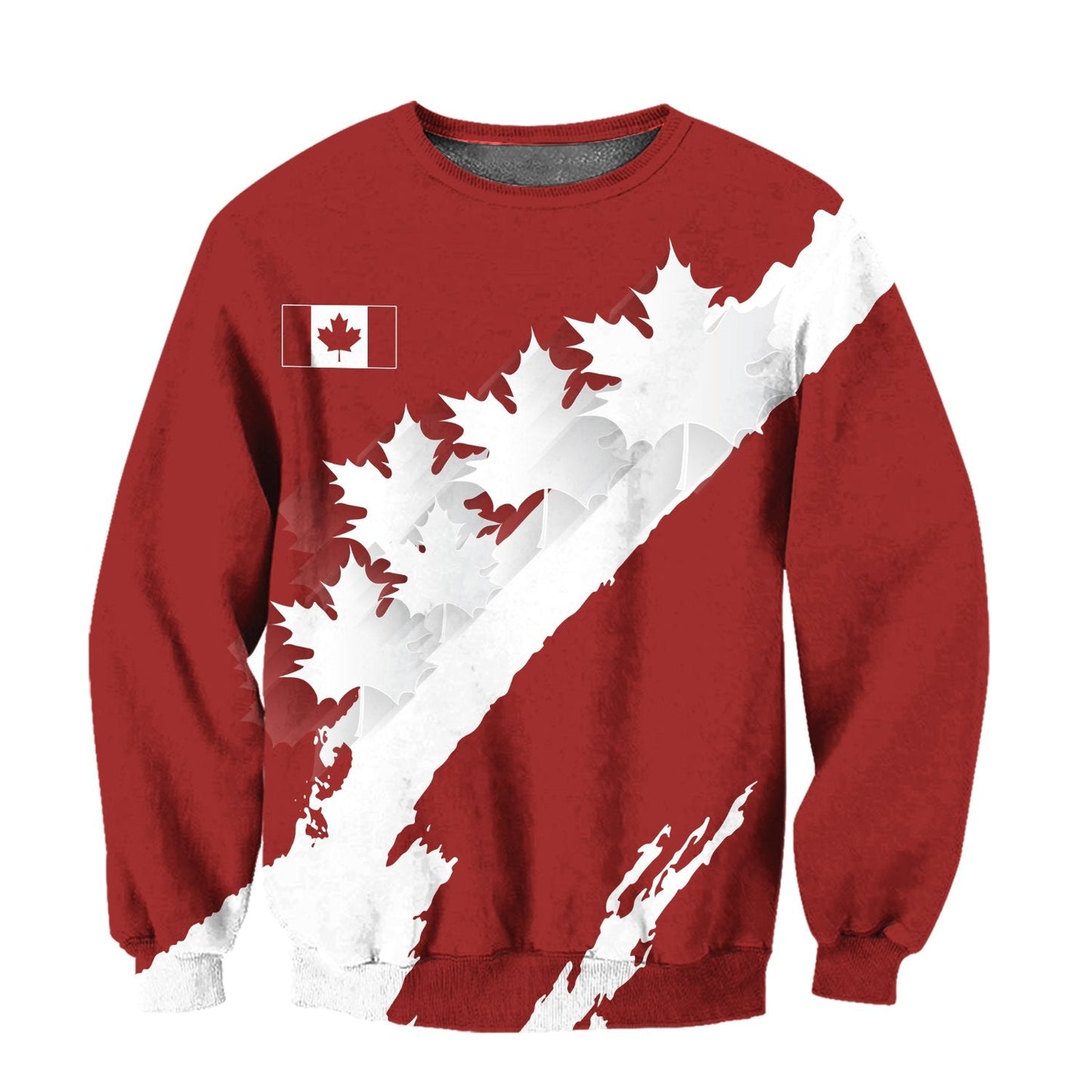 Canadian Maple Leaf Hoodie T Shirt For Men and Women
