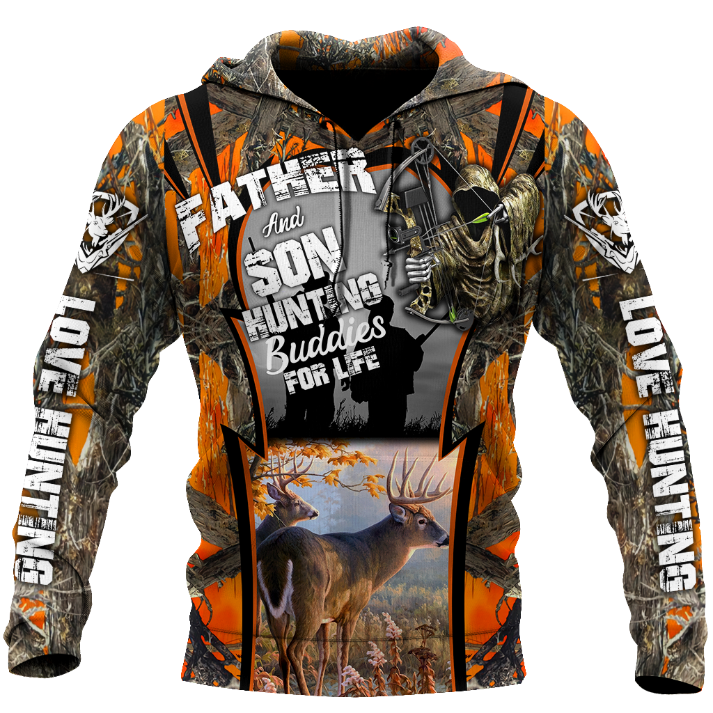 Deer hunting 3d all over printed for men and women DD08202001
