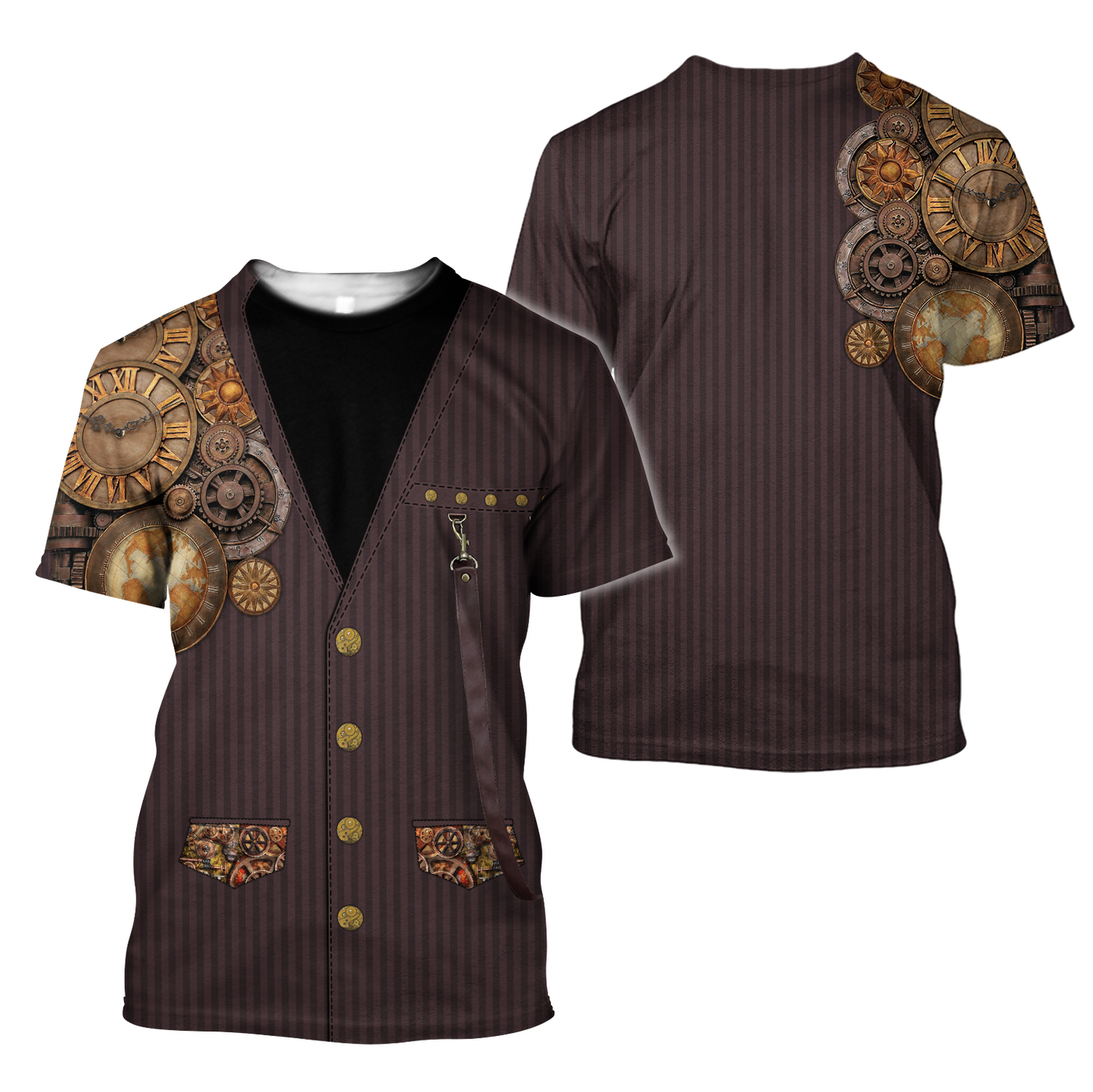 Steampunk Mechanic All Over Printed Hoodie For Men and Women TN