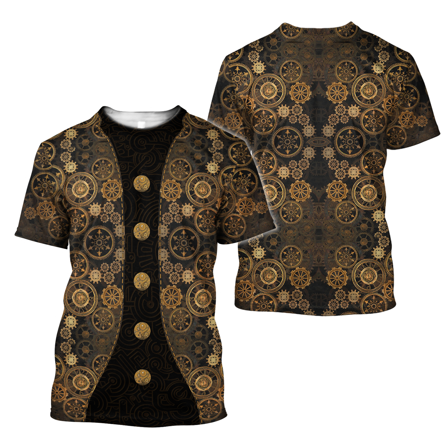Steampunk Mechanic All Over Printed Hoodie For Men and Women TN