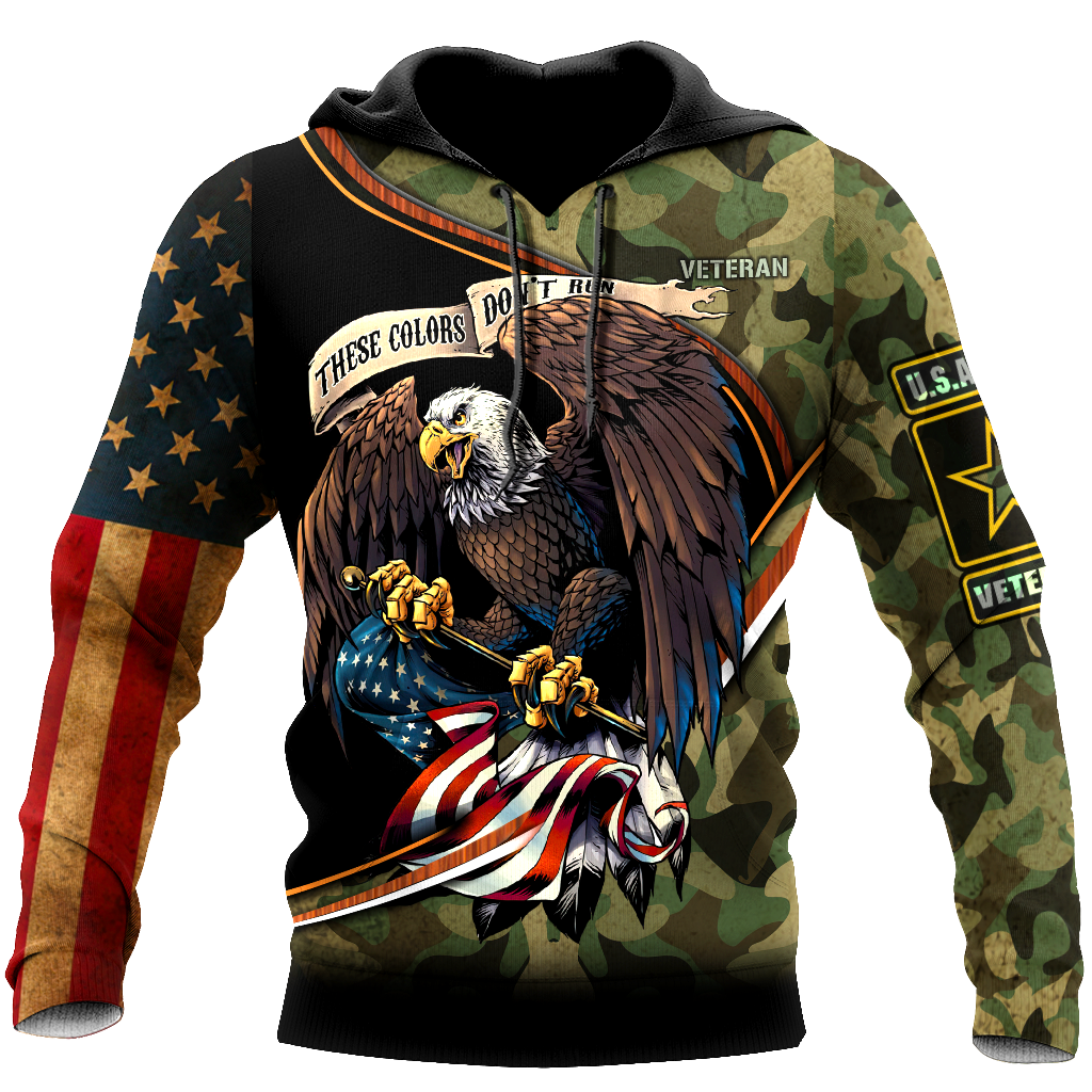 US Veteran Camo 3d all over printed shirts for men and women Proud Military