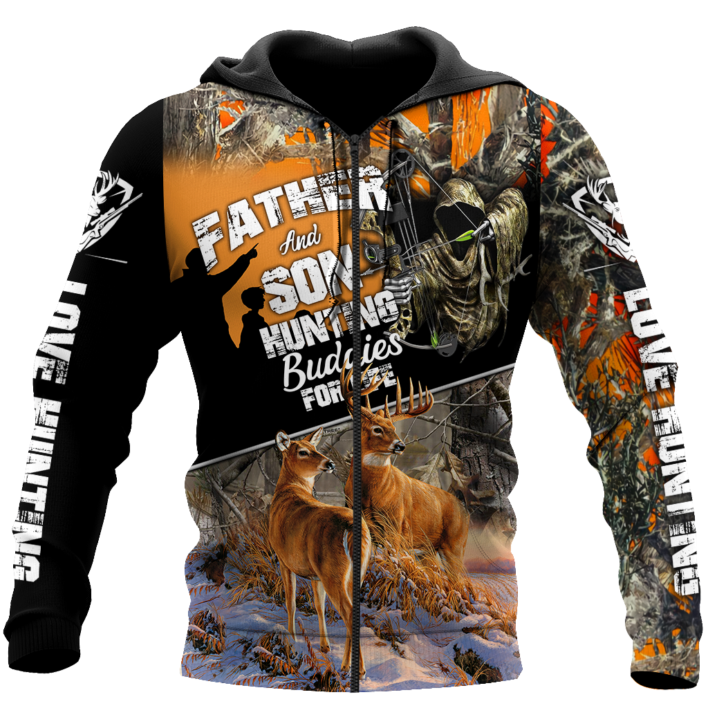 Deer hunting 3d all over printed for men and women PL180082004