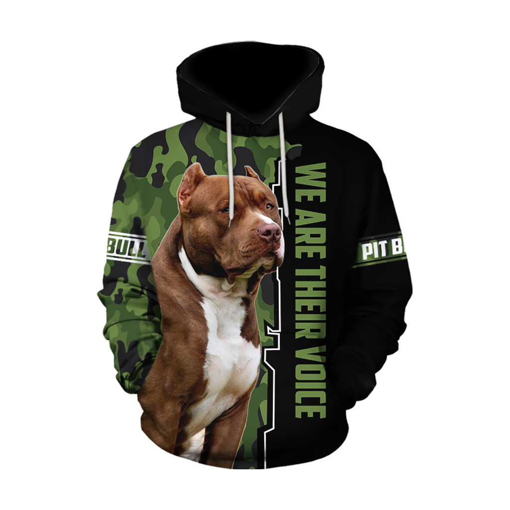 We Are Their Voice Pit Bull Combo Hoodie + Legging DD09262002