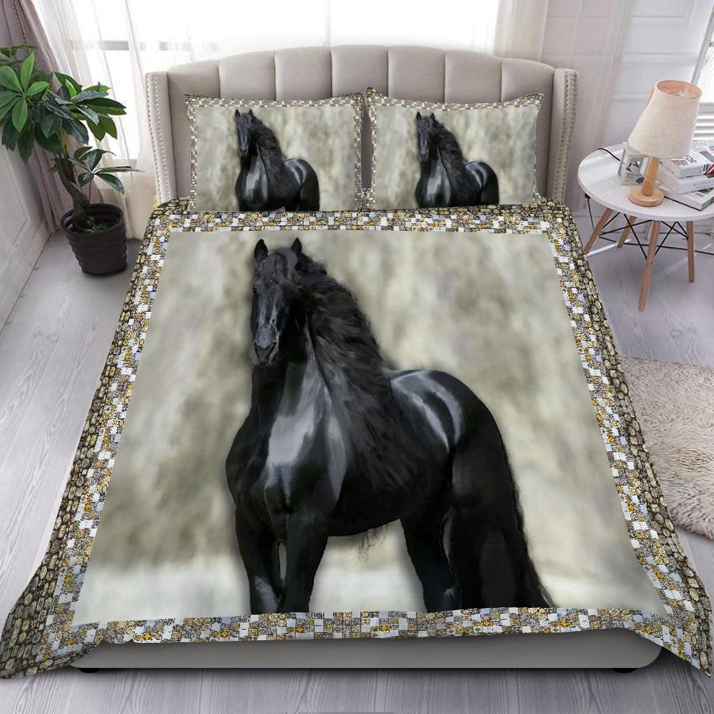 Black Horse Bedding Set HHT26062003