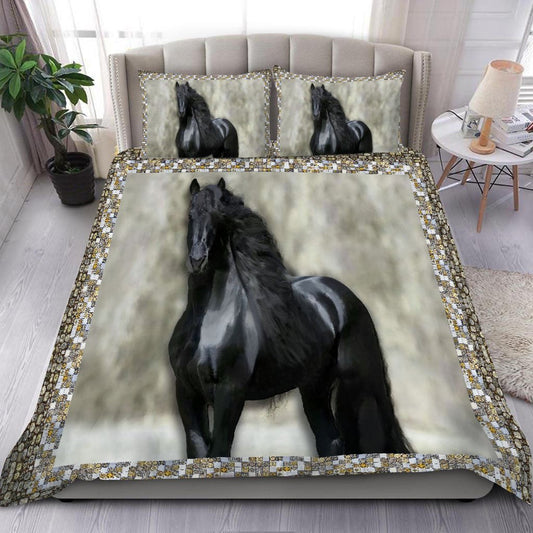 Black Horse Bedding Set HHT26062003