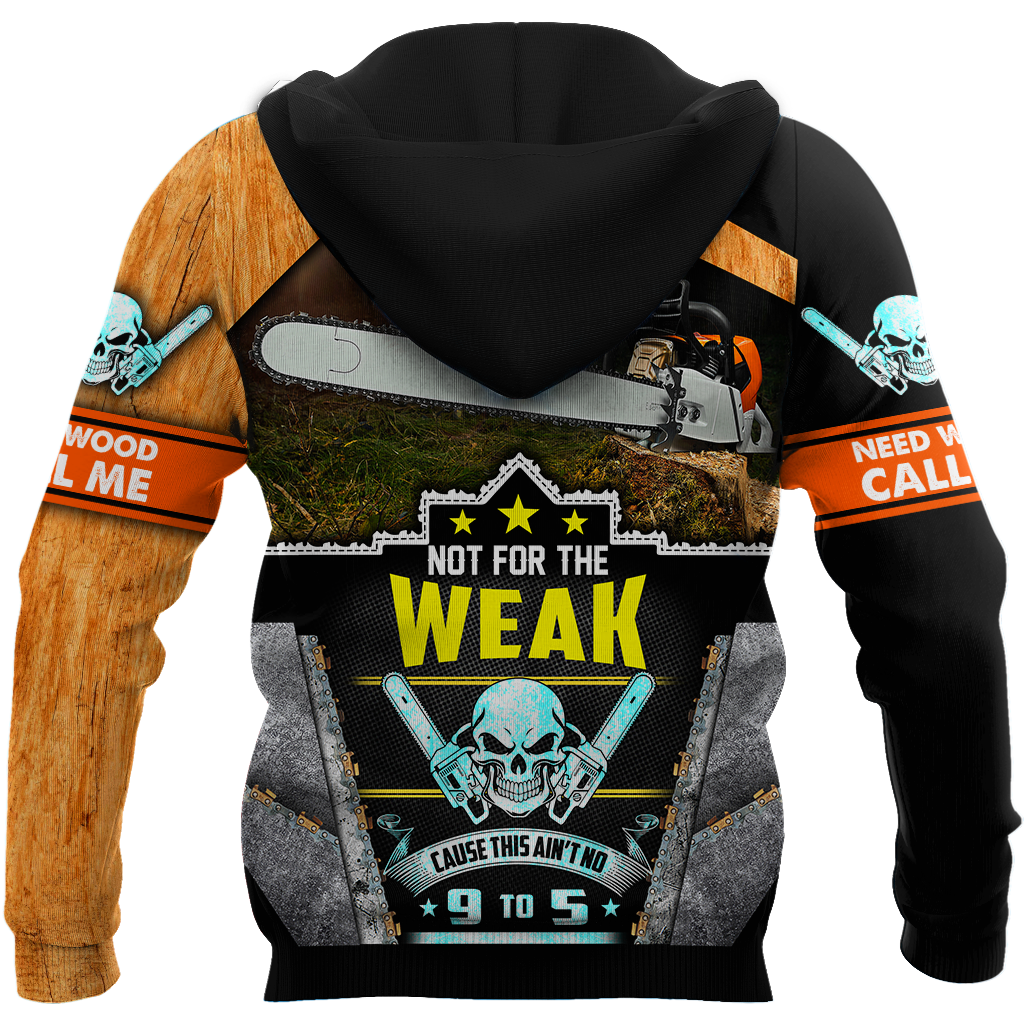 All Over Printed Chainsaw Need Wood Call Me Hoodie MEI09142006-MEI