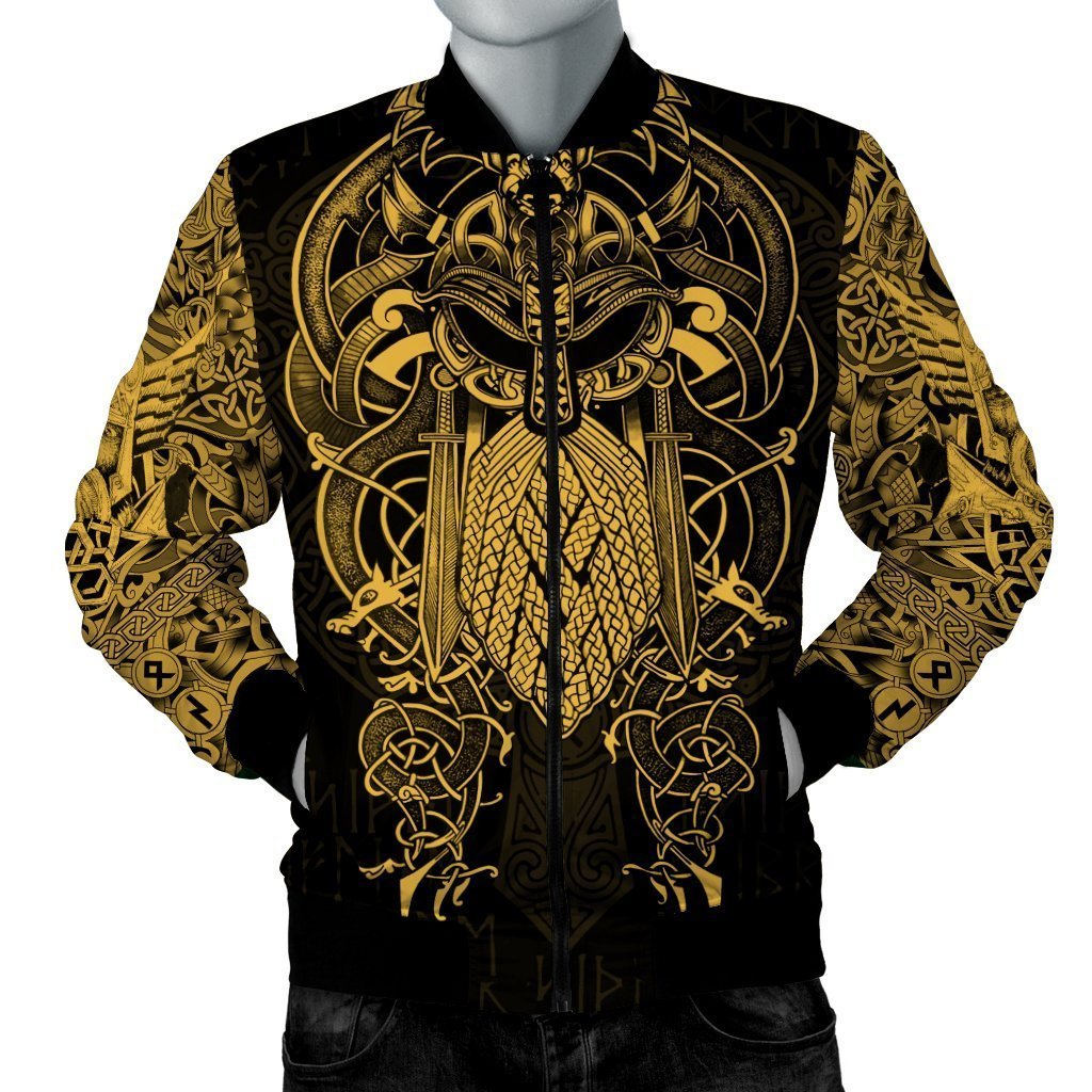 Vikings - The Raven Yellow of Odin Tattoo - Amaze Style™-Apparel