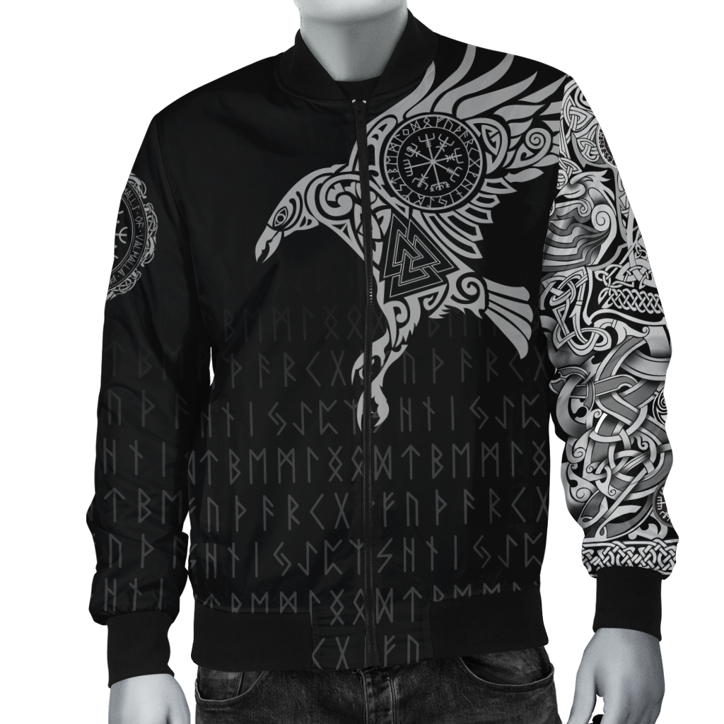 Vikings - The Raven of Odin Tattoo - Amaze Style™-Apparel