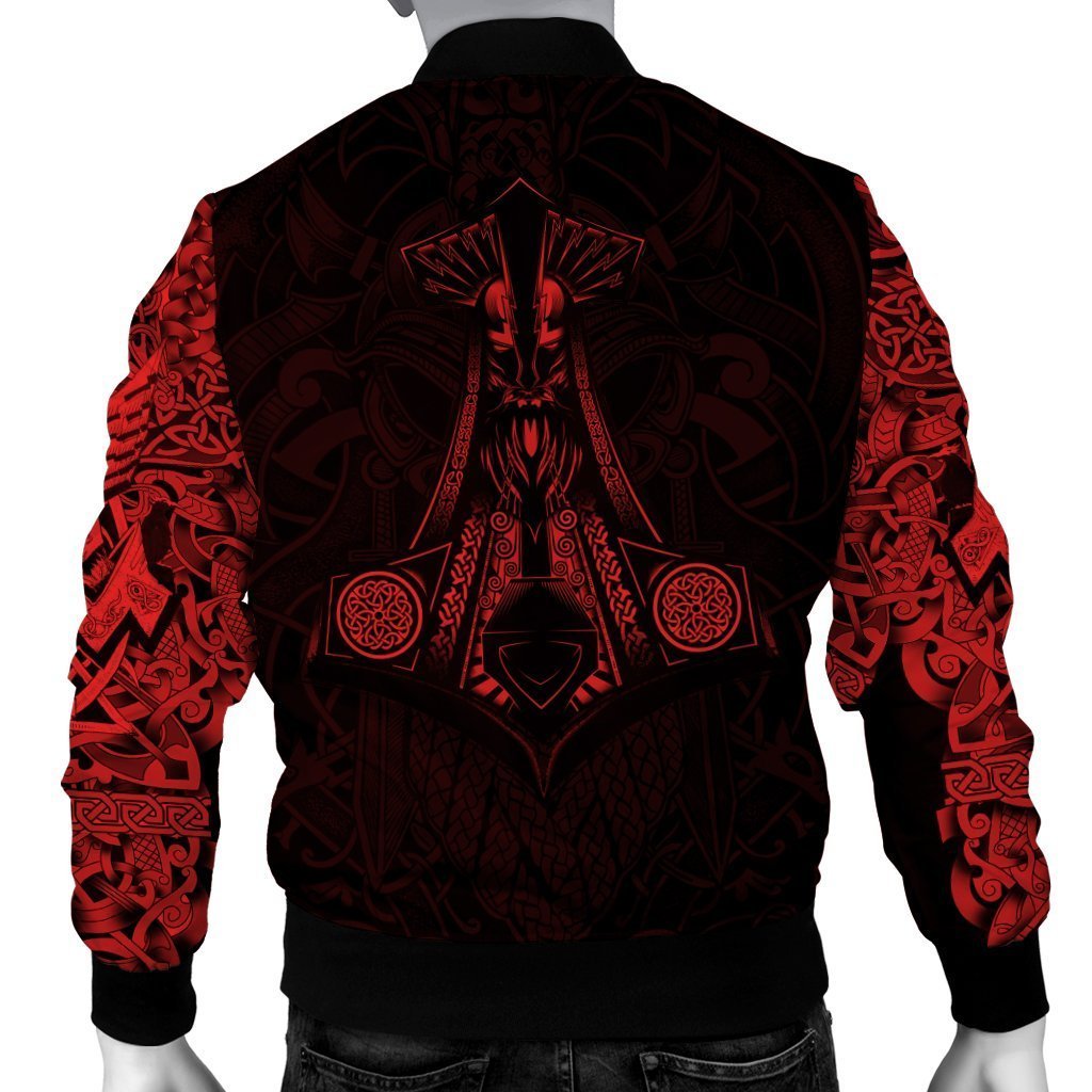 Vikings - The Raven Red of Odin Tattoo - Amaze Style™-Apparel