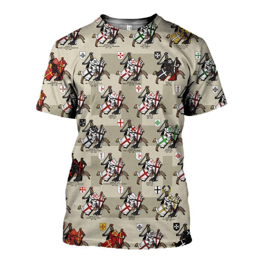 3D All Over Printed Military Orders Shirts And Shorts-Military Orders-6teenth World-T-shirt-XS-Vibe Cosy™