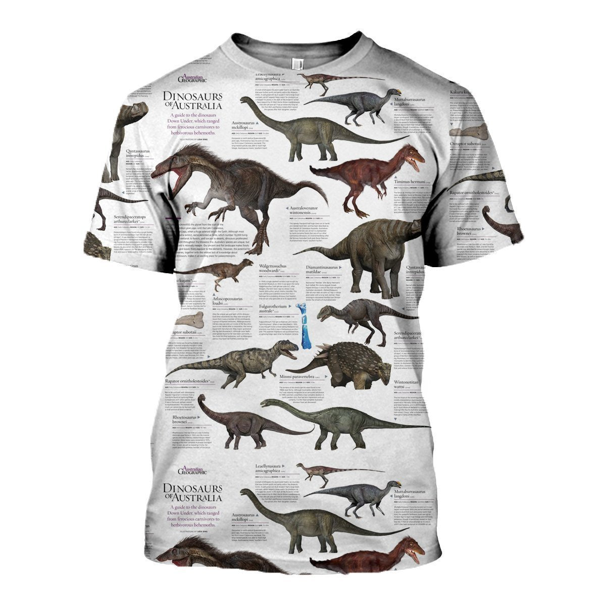 3D All Over Printed Dinosaurs Shirts and Shorts - Amaze Style™-3D All Over Printed Clothes