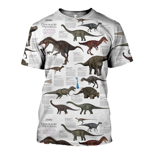 3D All Over Printed Dinosaurs Shirts and Shorts - Amaze Style™-3D All Over Printed Clothes