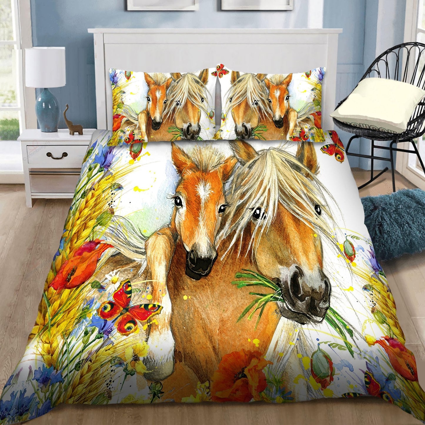 Beautiful Horses Bedding Set DQB07222003