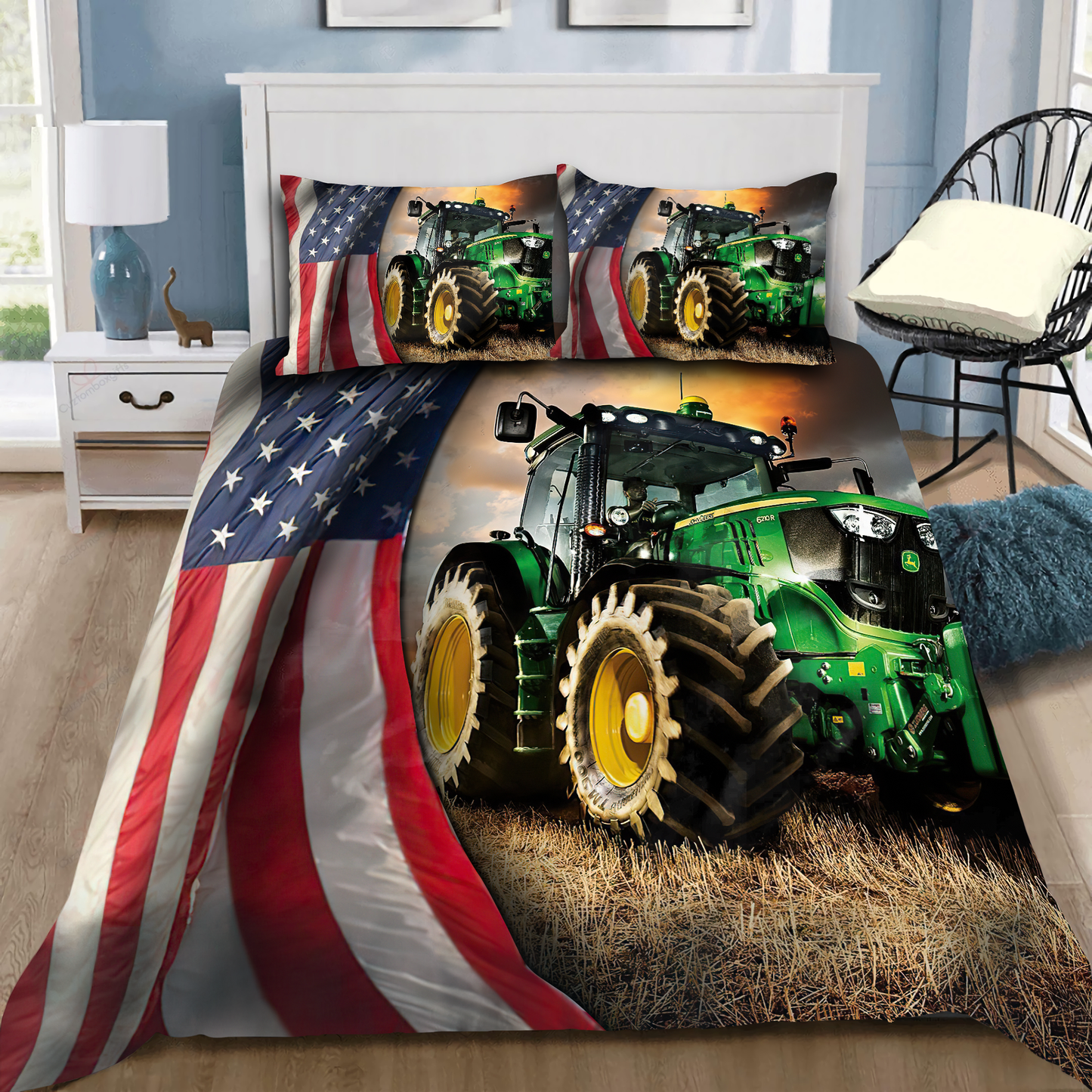 Beautiful American Tractor Bedding Set VP22092001-MEI