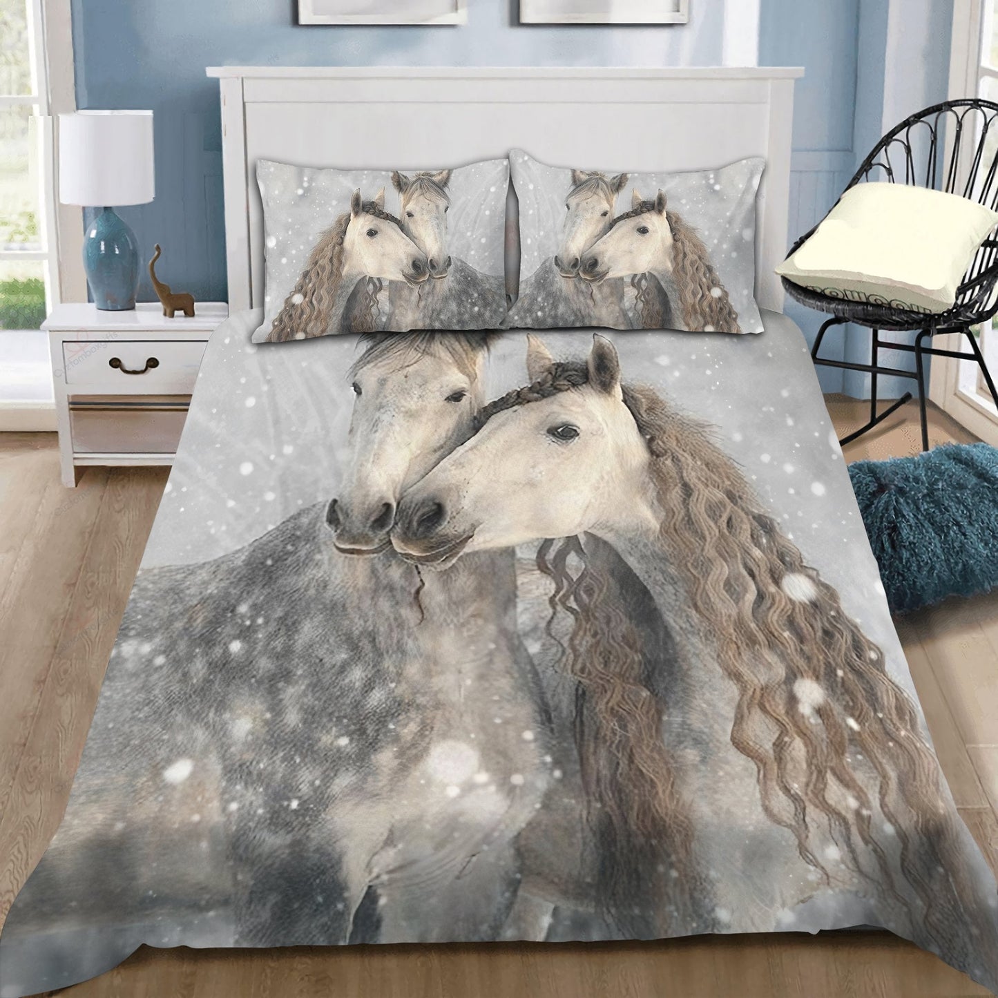 Beautiful Horses Bedding Set QB06252005