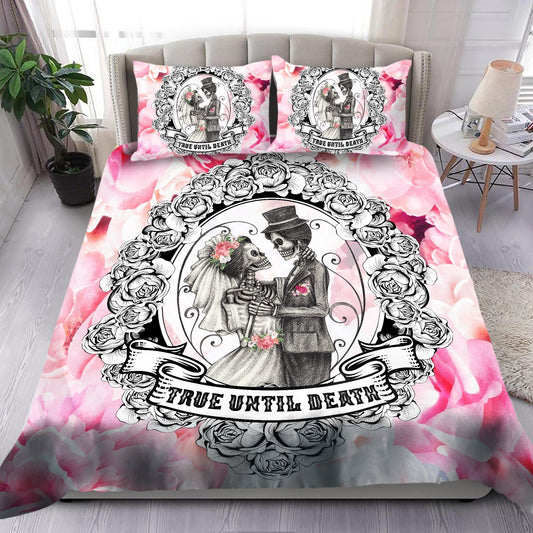 Sugar Skull Couple Bedding Set NTN08142001