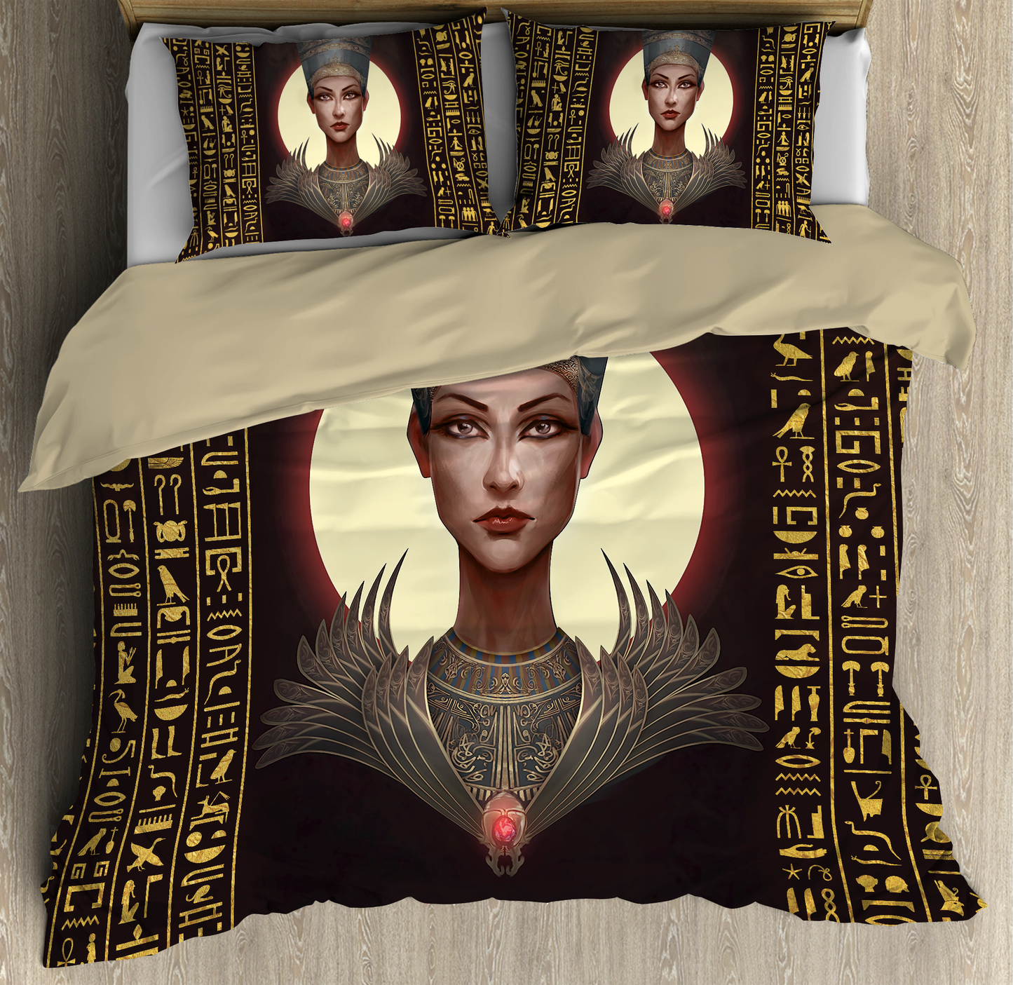 Ancient Egyptian Nefertari Bedding Set JJ24062002