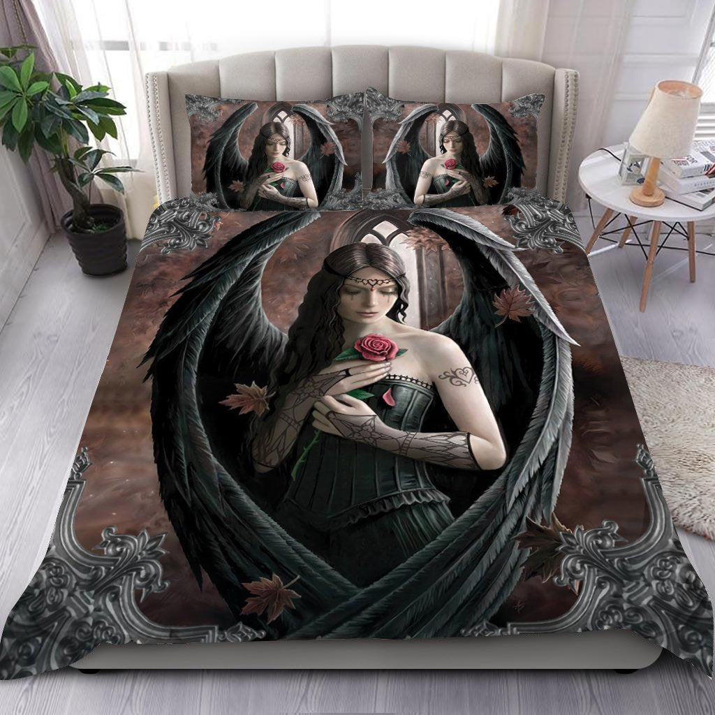Tattoo Girl Bedding Set HAC190603-NM-Bedding Set-NM-Twin-Vibe Cosy™