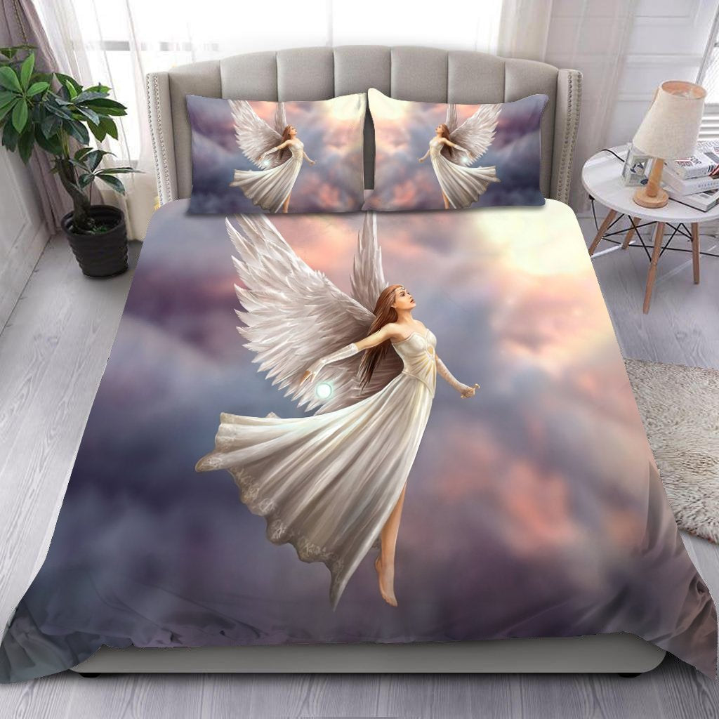 Angel & Demon Gothic Art Bedding Set HAC100702-NM-Bedding Set-NM-Twin-Vibe Cosy™