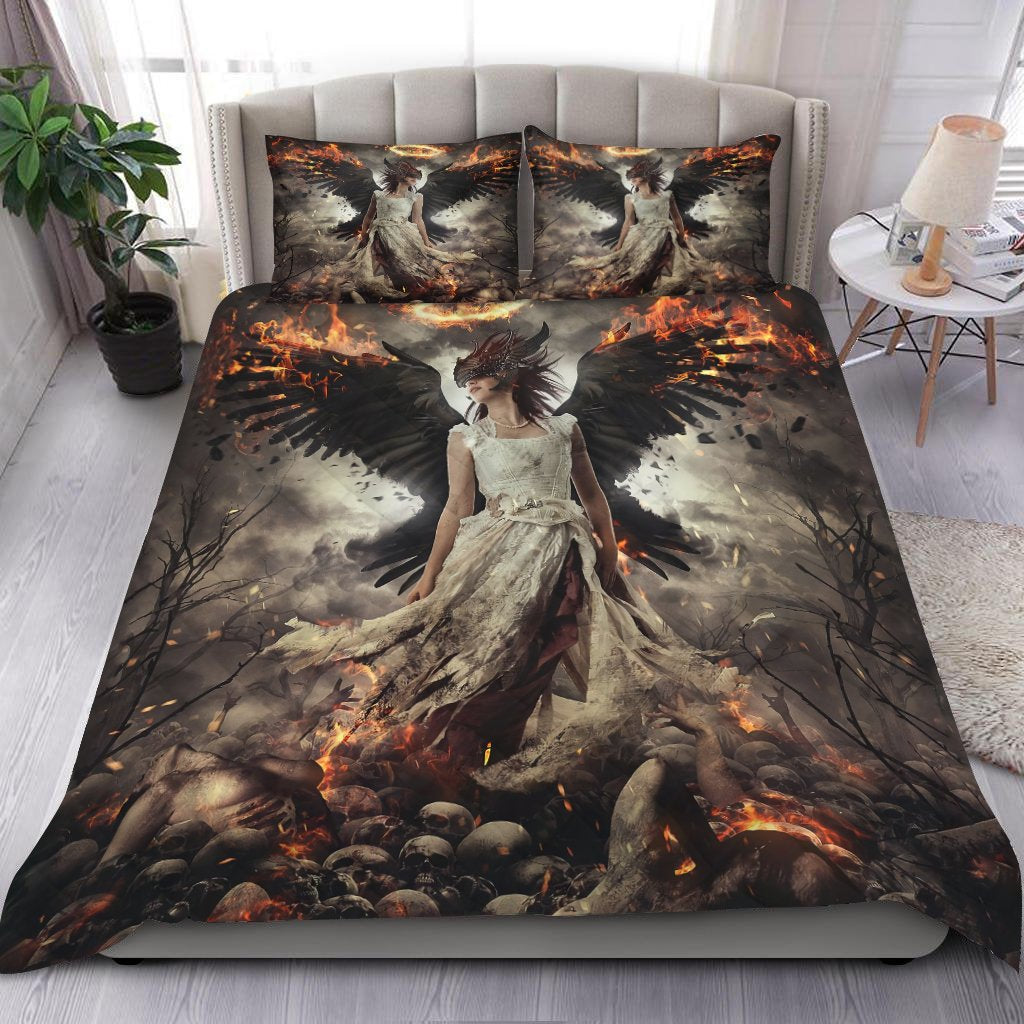 Angel & Demon Bedding Set HAC170601-NM-Bedding Set-NM-Twin-Vibe Cosy™