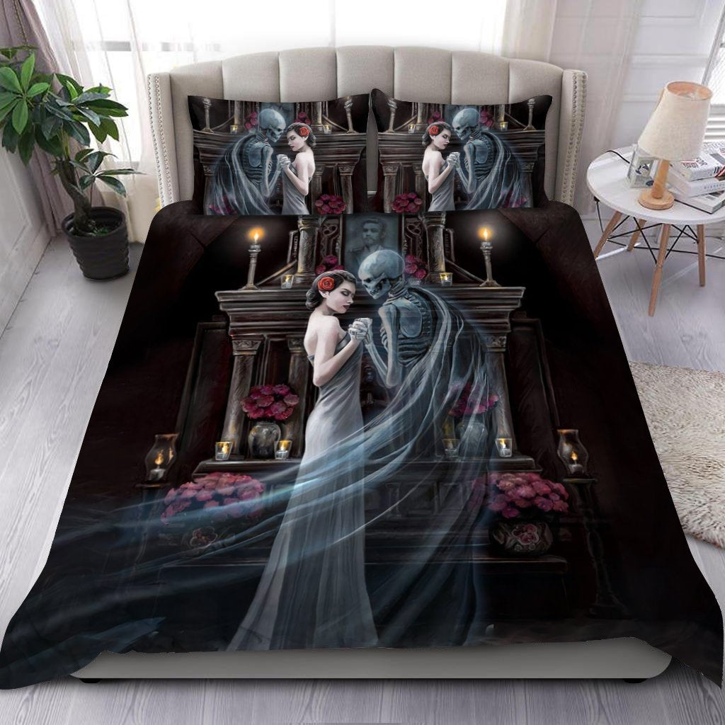 Angel & Demon Gothic Art Bedding Set HAC100706-NM-Bedding Set-NM-Twin-Vibe Cosy™