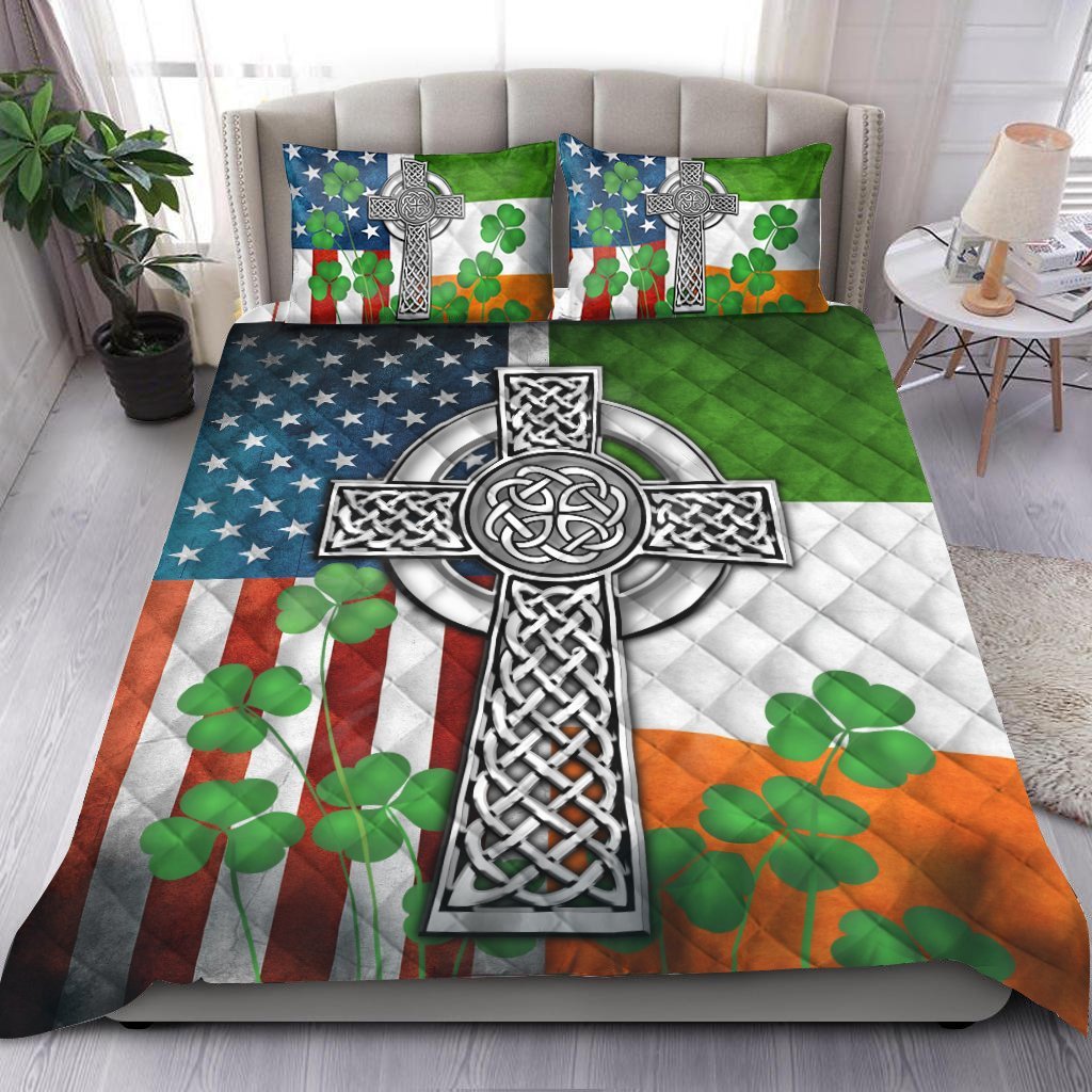 The Irish Celtic Cross - Quilt Bedding Set QB05292001-TA