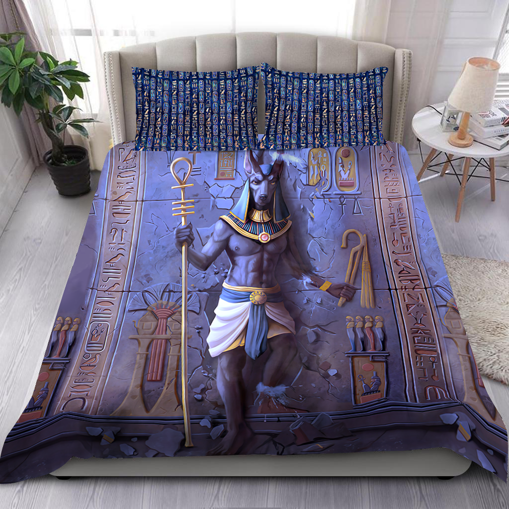 Anubis Ancient Egypt Bedding Set JJ08062003