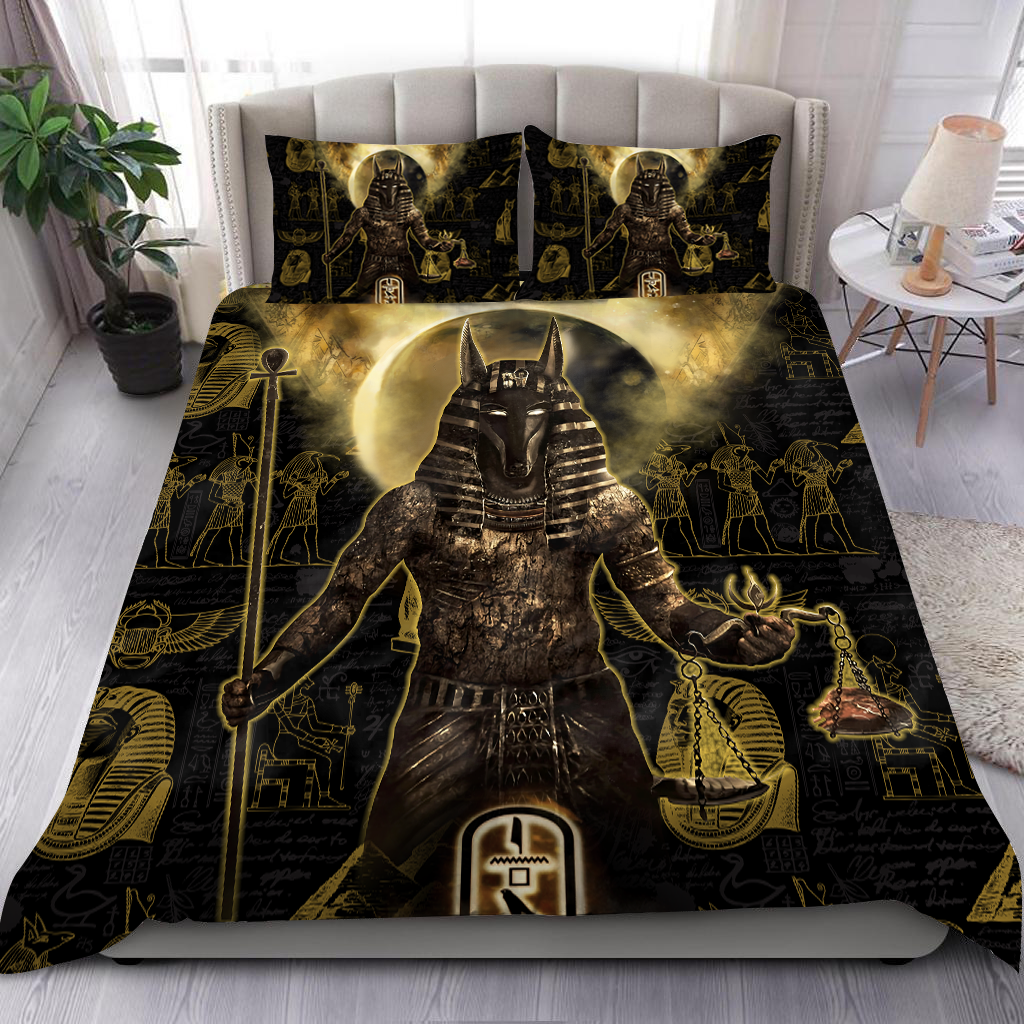 Ancient Egyptian Anubis Bedding Set JJ13062001