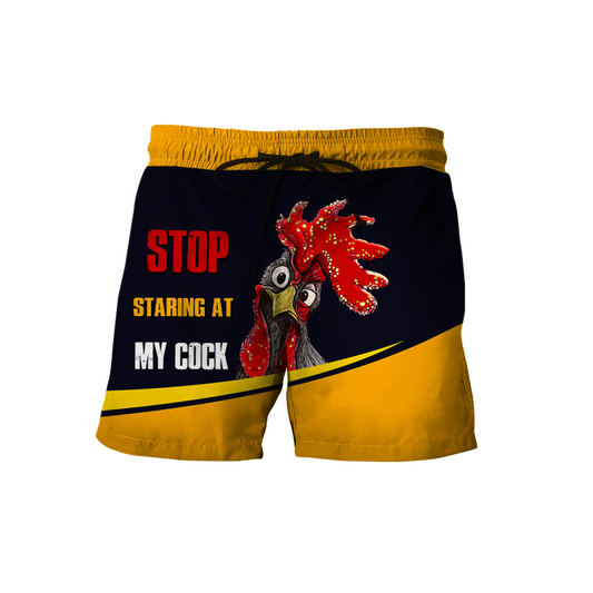 Stop Staring At My Cock 3D All Over Printed T-Shirt Short by SUN MH2906201