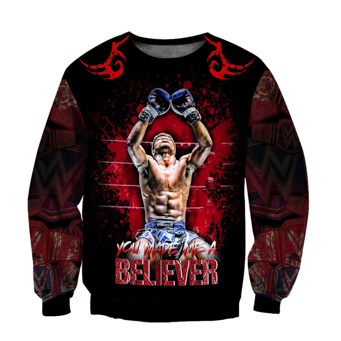 Believer Muaythai Kickboxing 3D Printed MH2105201 - Amaze Style™-Apparel