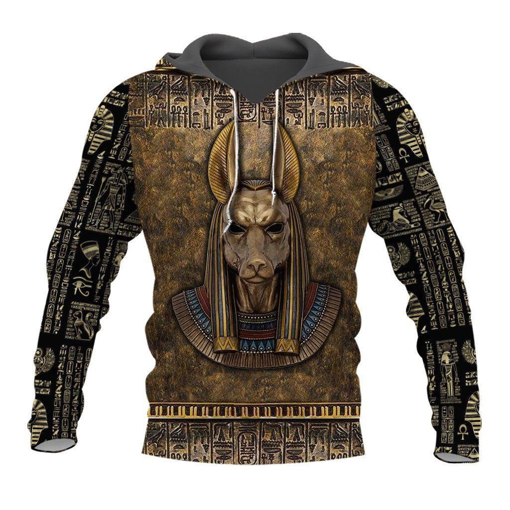 Anubis Ancient Egypt 3D All Over Printed Hoodie Clothes MP030302-Apparel-MP-Hoodie-S-Vibe Cosy™