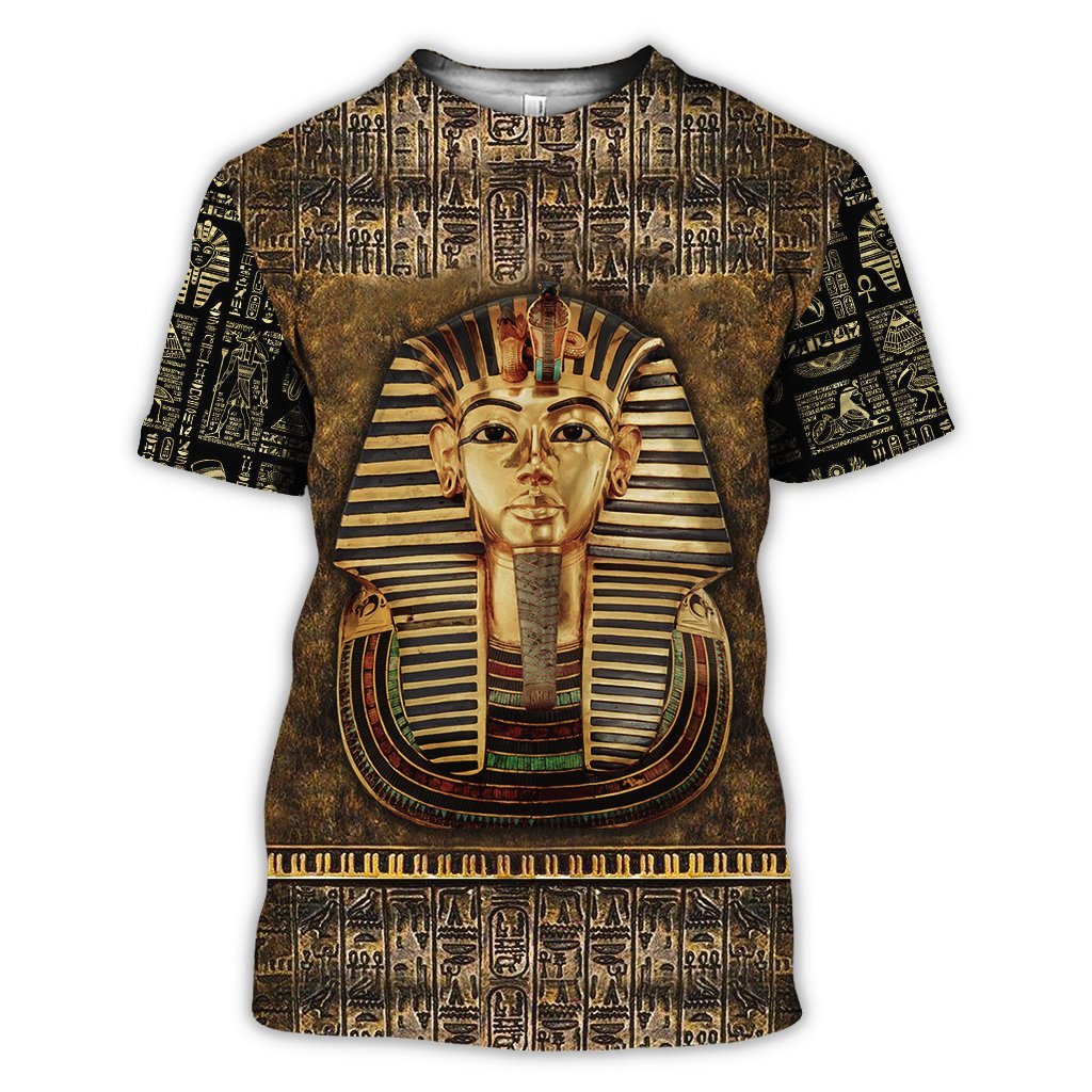 Ancient Egypt Tutankhamun 3D All Over Printed Shirt Hoodie For Men And Women MP1002 - Amaze Style™-Apparel