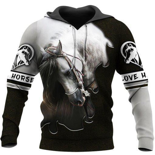 Beautiful Horse 3D All Over Printed Shirts For Men And Women MP130407 - Amaze Style™-Apparel