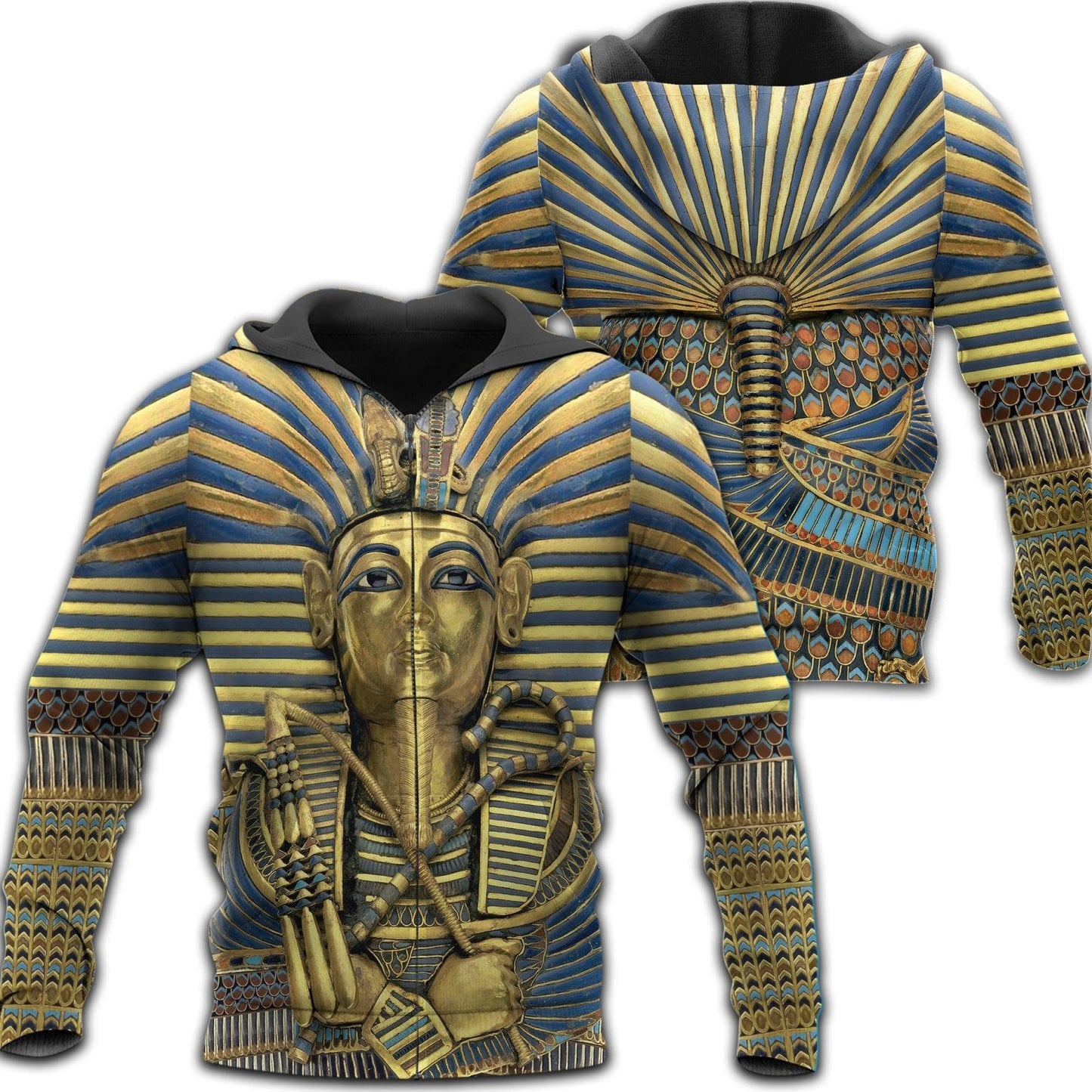 Ancient Egypt Tutankhamun 3D All Over Printed Shirt Hoodie For Men And Women MP18021 - Amaze Style™-Apparel