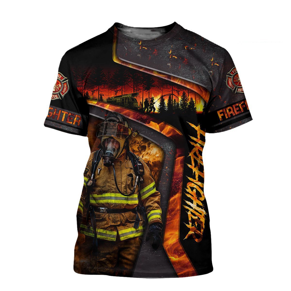 Limited Edition Brave Firefighter 3D All Over Printed Hoodie MP180307 - Amaze Style™-